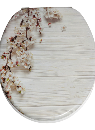 WC ülőke MDF fémzsanéros. SAKURA